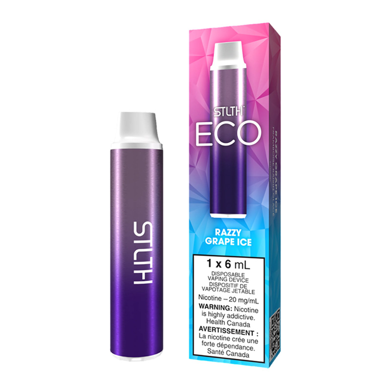 STLTH ECO  - RAZZY GRAPE ICE