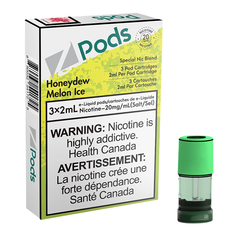 Z POD 2% 3 X 2ML - HONEYDEW MELON ICE