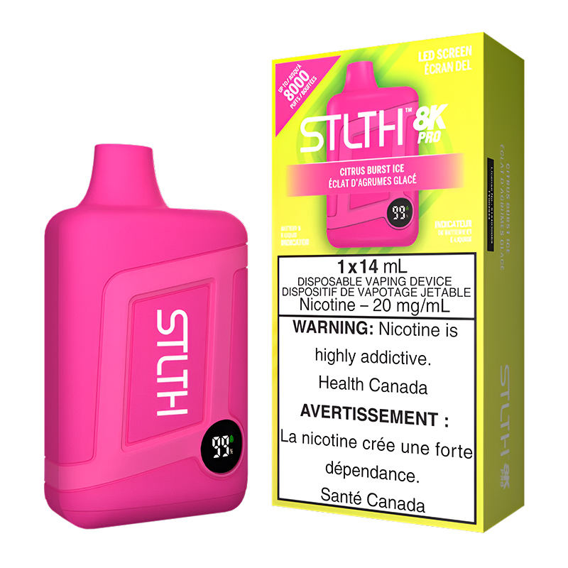 STLTH 8K PRO - CITRUS BURST ICE