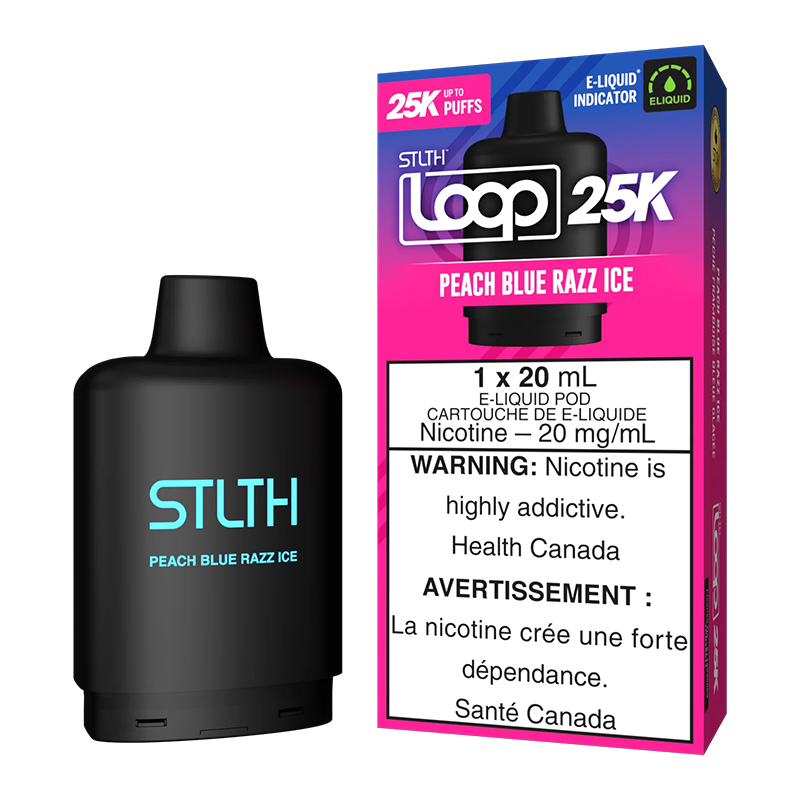 STLTH LOOP 25K - PEACH BLUE RAZZ ICE