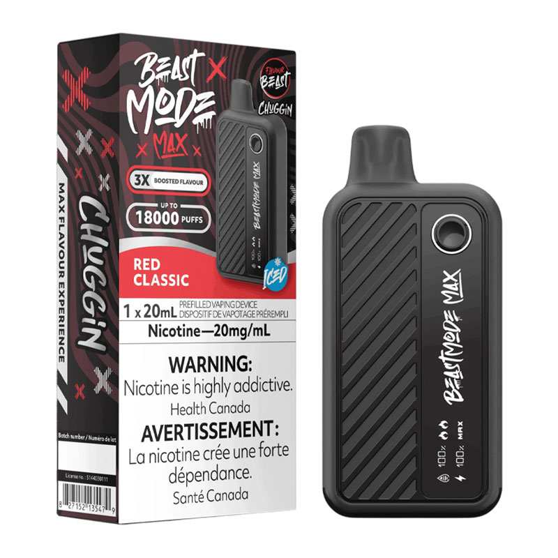 FB BEAST MODE MAX CHUGGIN' RED CLASSIC 5PK