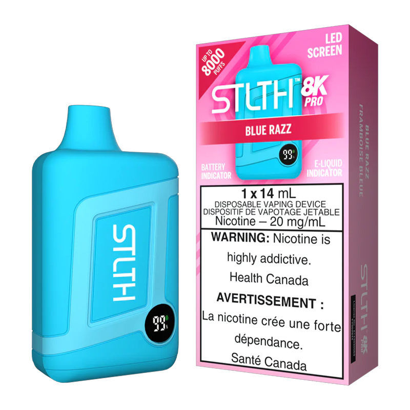 STLTH 8K PRO - BLUE RAZZ