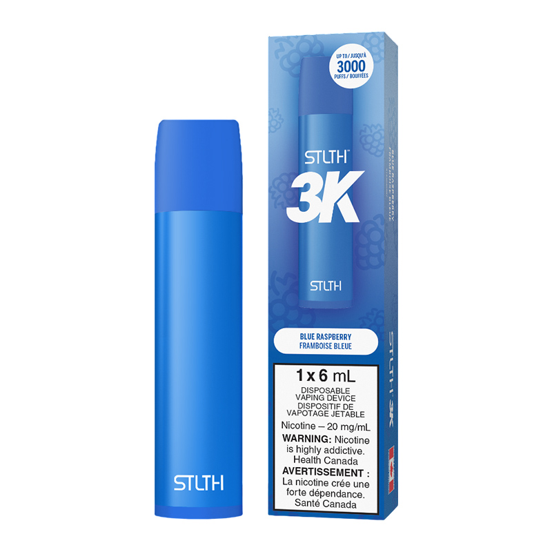 STLTH 3K BLUE RASPBERRY 6PC CARTON