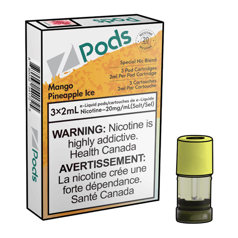 Z POD 2% 3 X 2ML - MANGO PINEAPPLE ICE