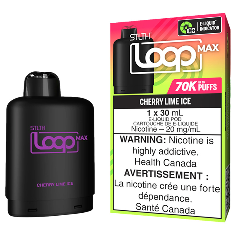 STLTH LOOP MAX 70K - CHERRY LIME ICE