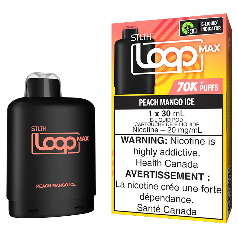 STLTH LOOP MAX 70K - PEACH MANGO ICE