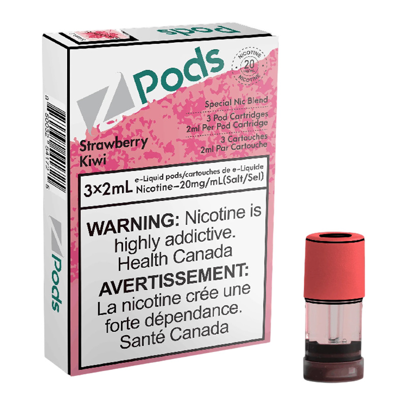 Z POD 2% 3 X 2ML - STRAWBERRY KIWI