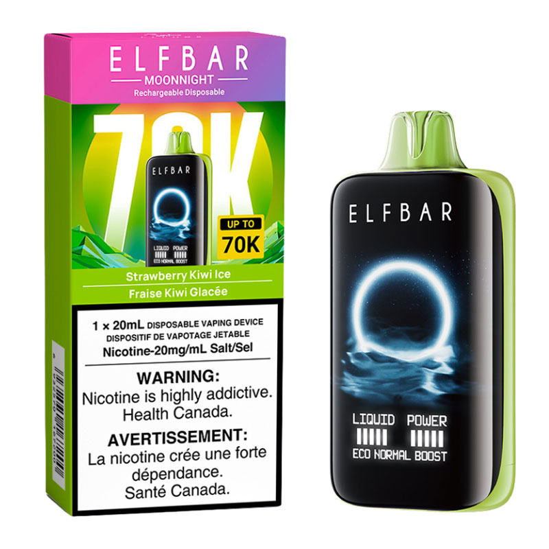 ELFBAR MOONLIGHT 70K - STRAWBERRY KIWI ICE 5CT