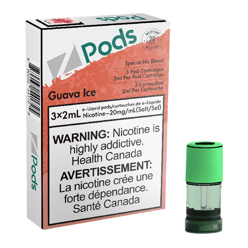 Z POD 2% 3 X 2ML - GUAVA ICE