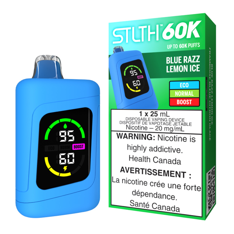 STLTH 60K - BLUE RAZZ LEMON ICE