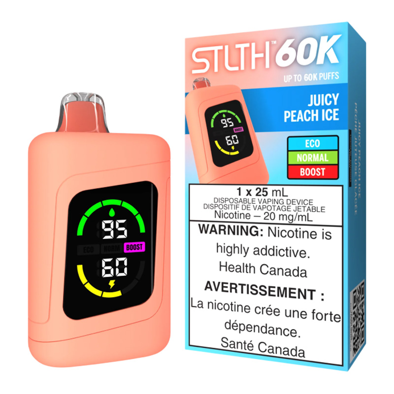 STLTH 60K - JUICY PEACH ICE