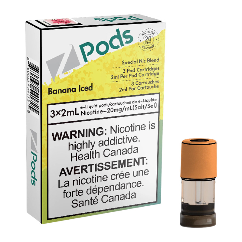 Z POD 2% 3 X 2ML - BANANA ICE