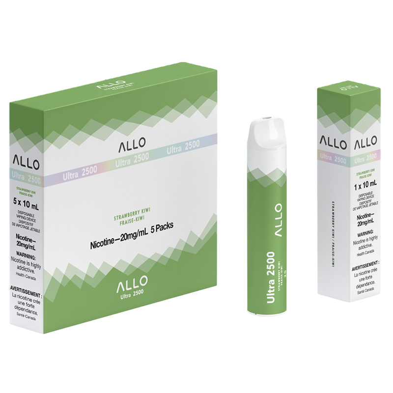 ALLO 2500 STRAWBERRY KIWI 5 PC CARTON