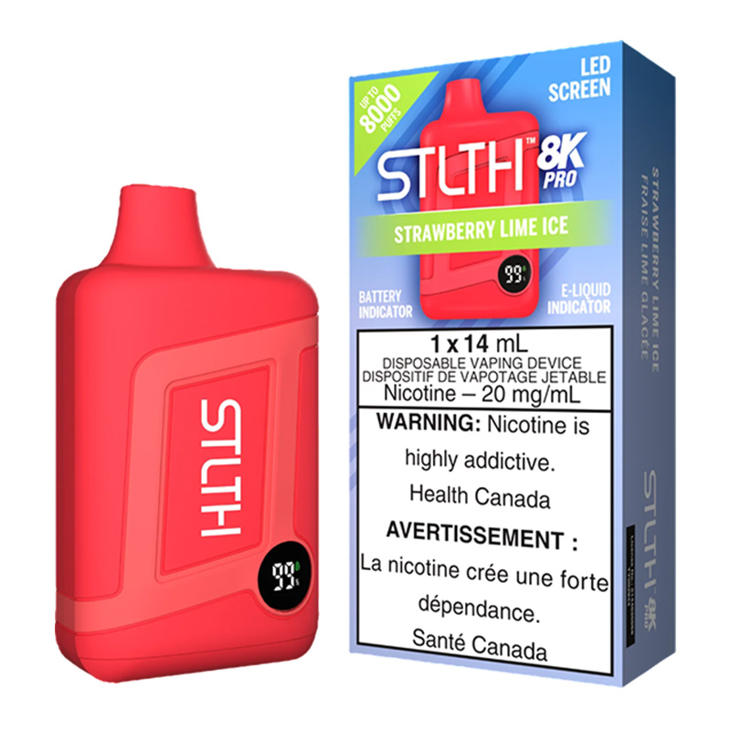 STLTH 8K PRO - STRAWBERRY LIME ICE