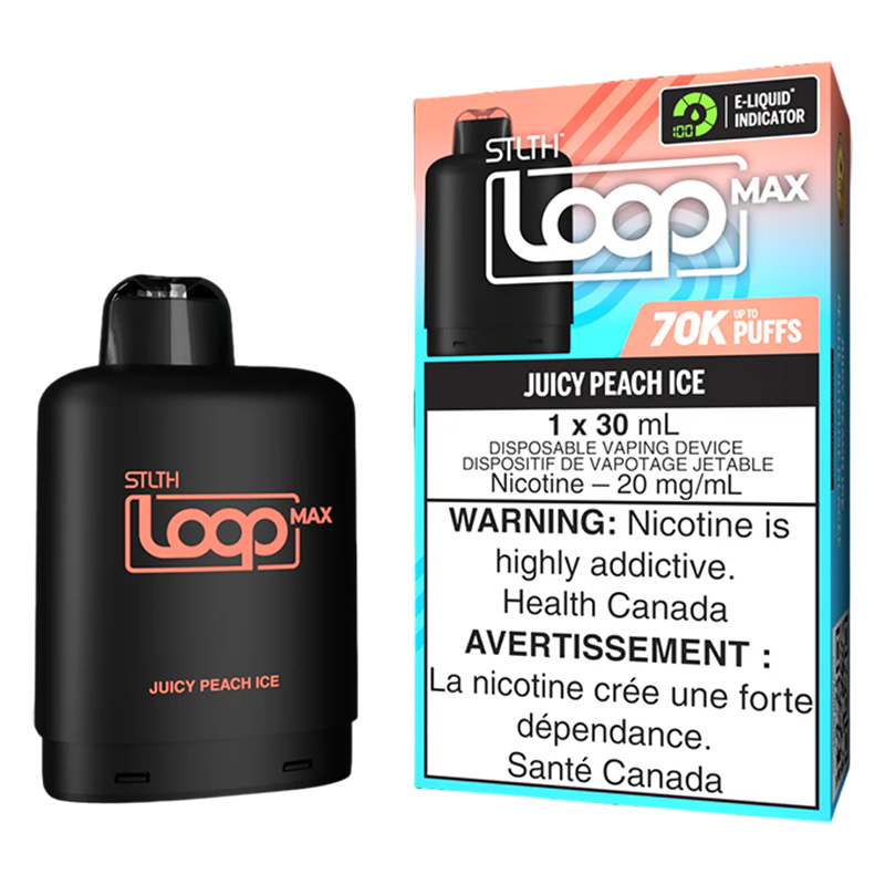 STLTH LOOP MAX 70K - JUICY PEACH ICE