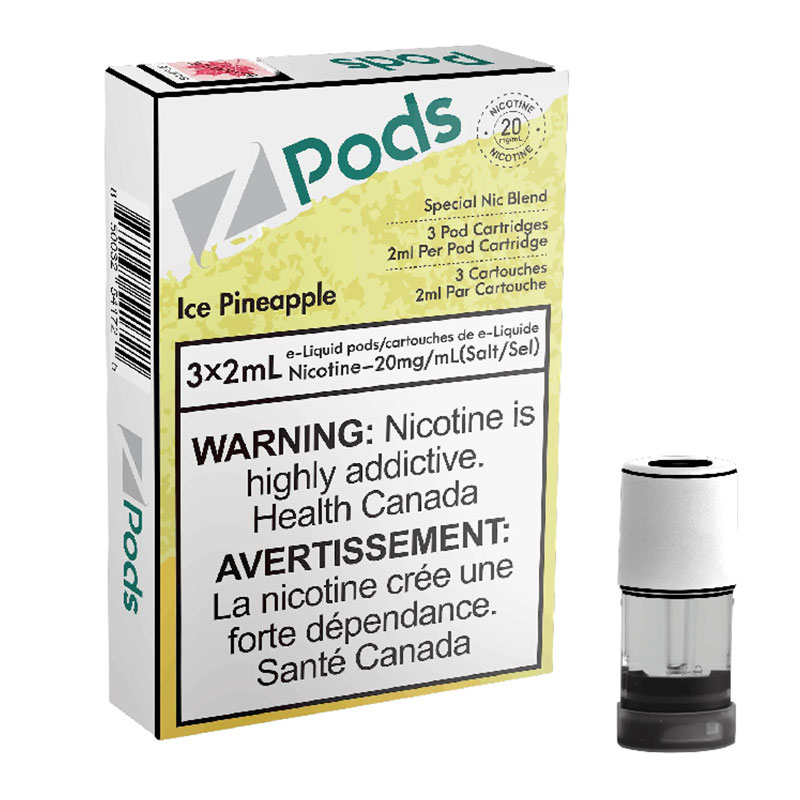 Z POD 2% 3 X 2ML - ICE PINEAPPLE