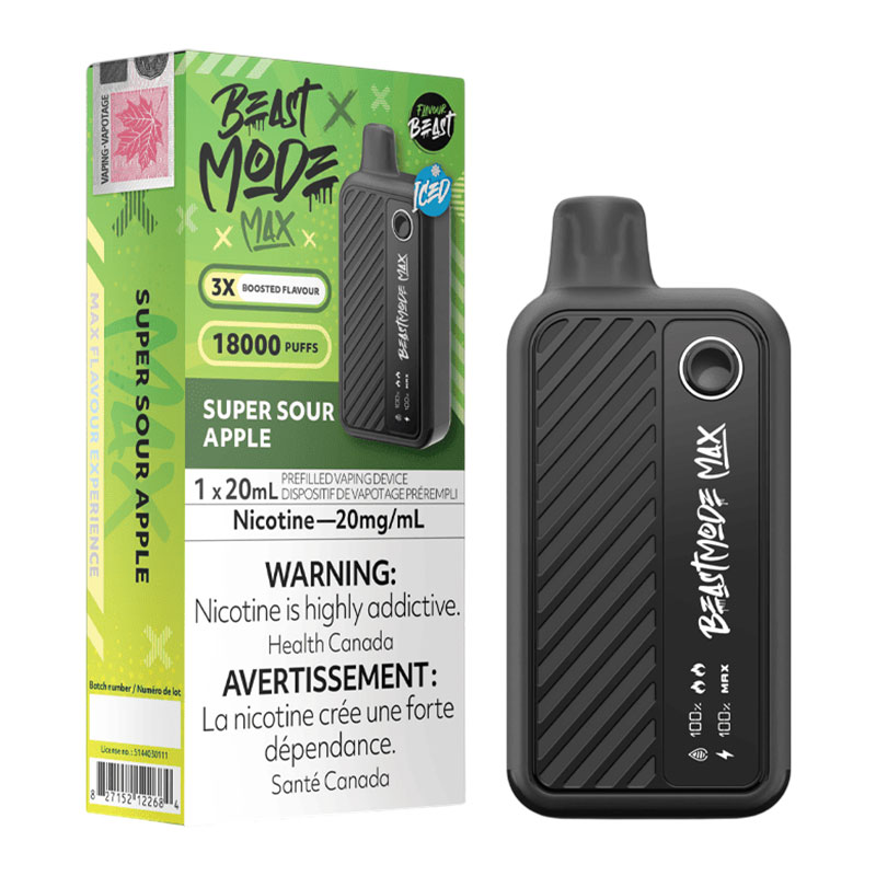 FB BEAST MODE MAX SUPER SOUR APPLE ICED 5PK