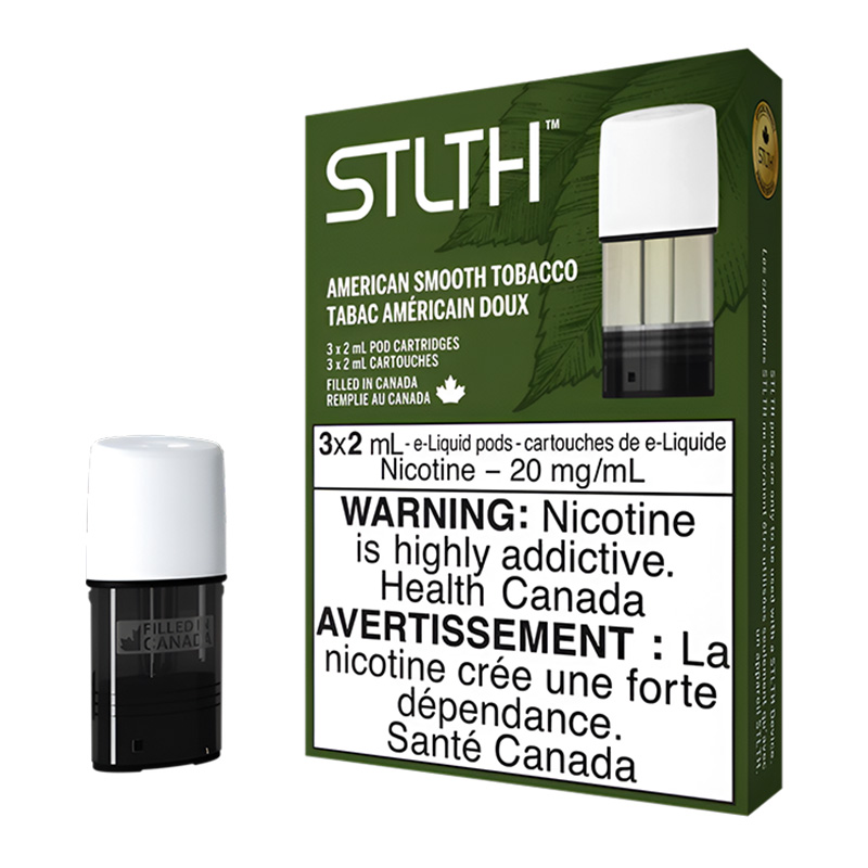 STLTH ORIGINAL POD BOLD 50 - AMERICAN SMOOTH TOBACCO