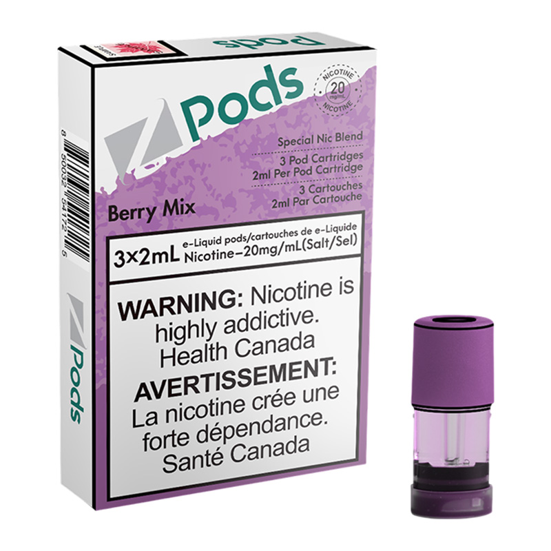 Z POD 2% 3 X 2ML - BERRY MIX