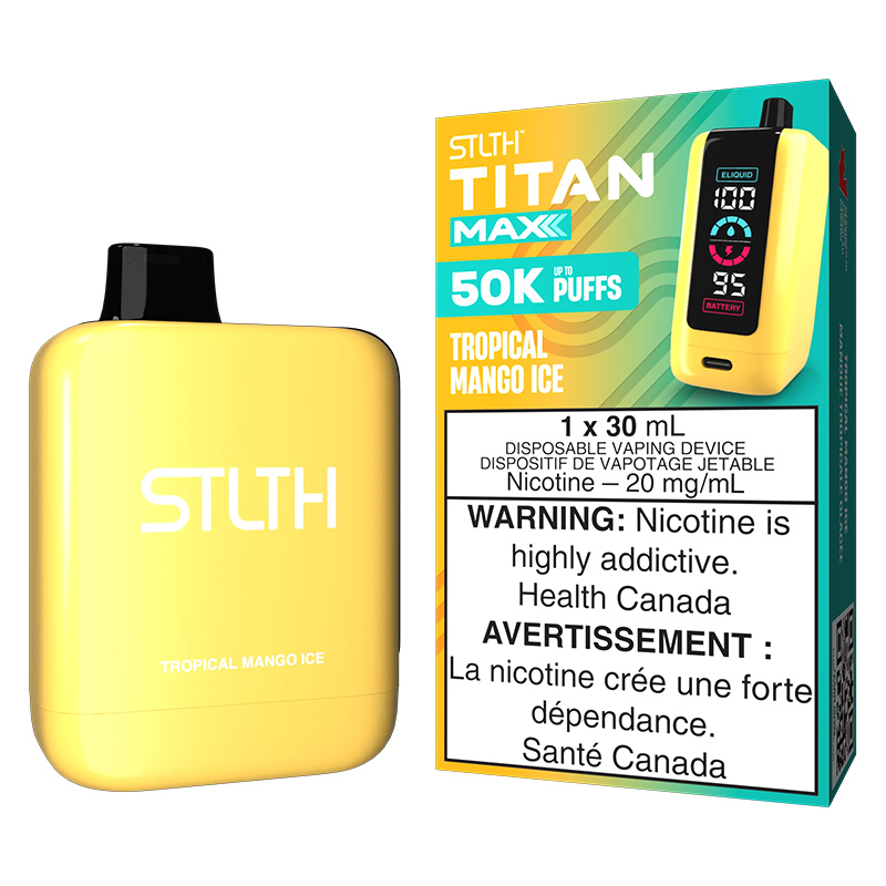 STLTH TITAN MAX 50K - TROPICAL MANGO ICE