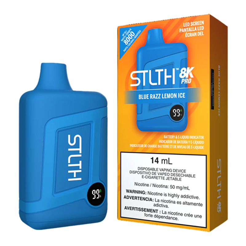STLTH 8K PRO - BLUE RAZZ LEMON ICE