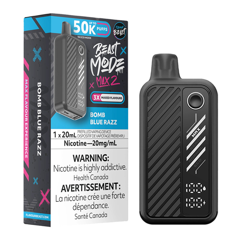 BEAST MODE MAX 2 - BOMB BLUE RAZZ