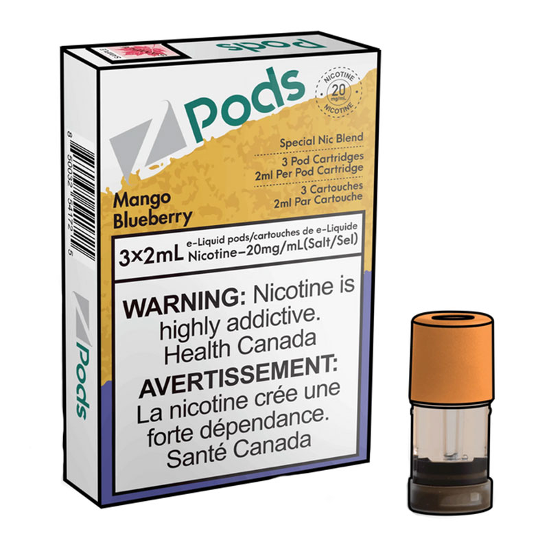 Z POD 2% 3 X 2ML - MANGO BLUEBERRY