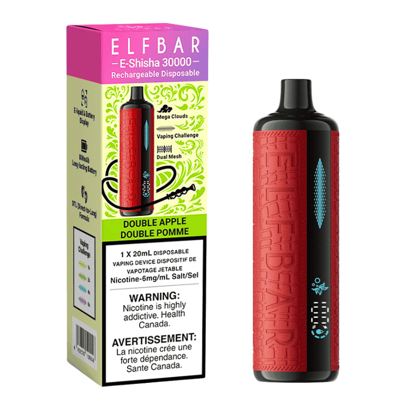 ELF BAR E-SHIHSA 30K - DOUBLE APPLE