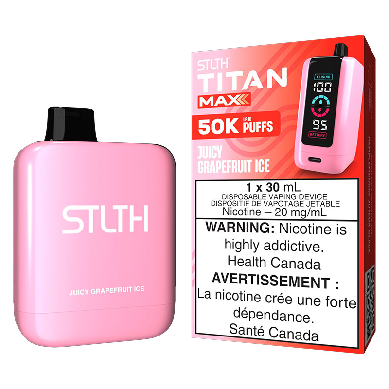 STLTH TITAN MAX 50K - JUICY GRAPEFRUIT ICE