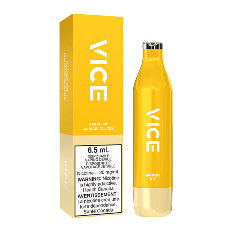 VICE DISPOSABLE MANGO ICE 6PC CARTON