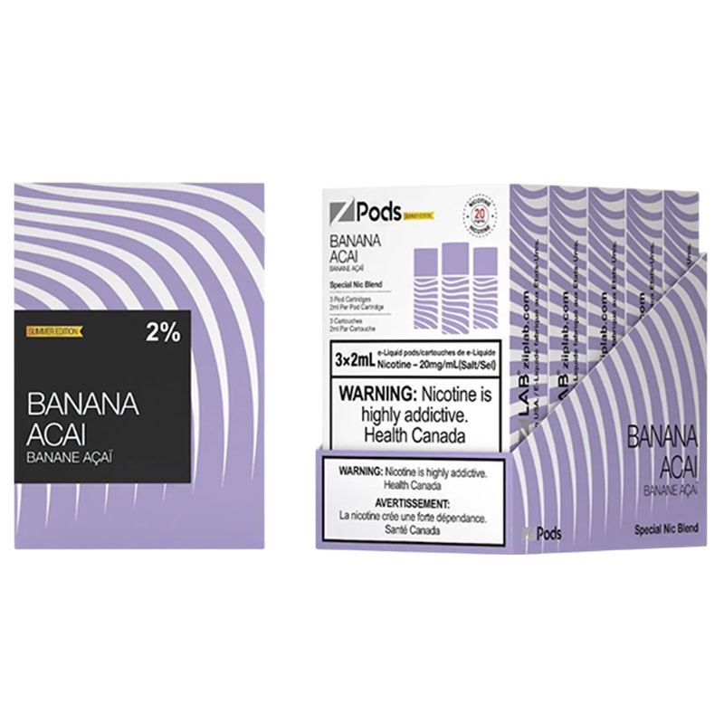 Z POD 2% 3 X 2ML - BANANA ACAI