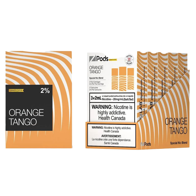 Z POD 2% 3 X 2ML - ORANGE TANGO