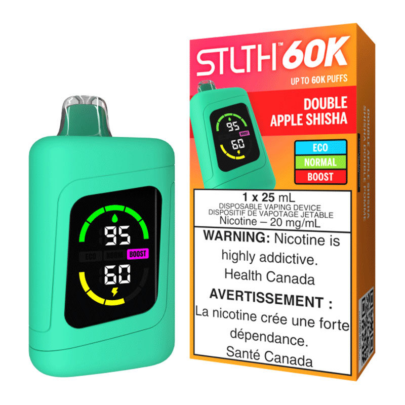 STLTH 60K - DOUBLE APPLE SHISHA