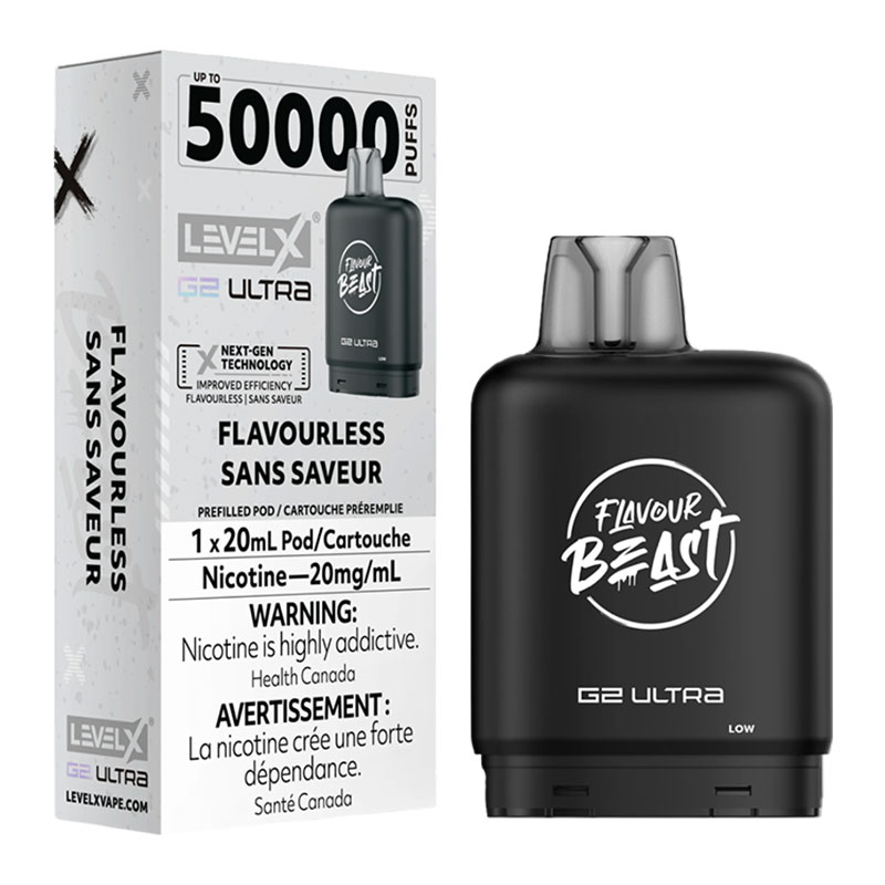 LEVEL X FLAVOUR BEAST G2 ULTRA 50K - FLAVOURLESS