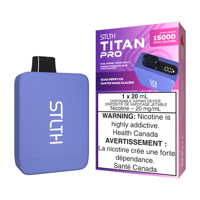 STLTH TITAN PRO QUAD BERRY ICE 5PC