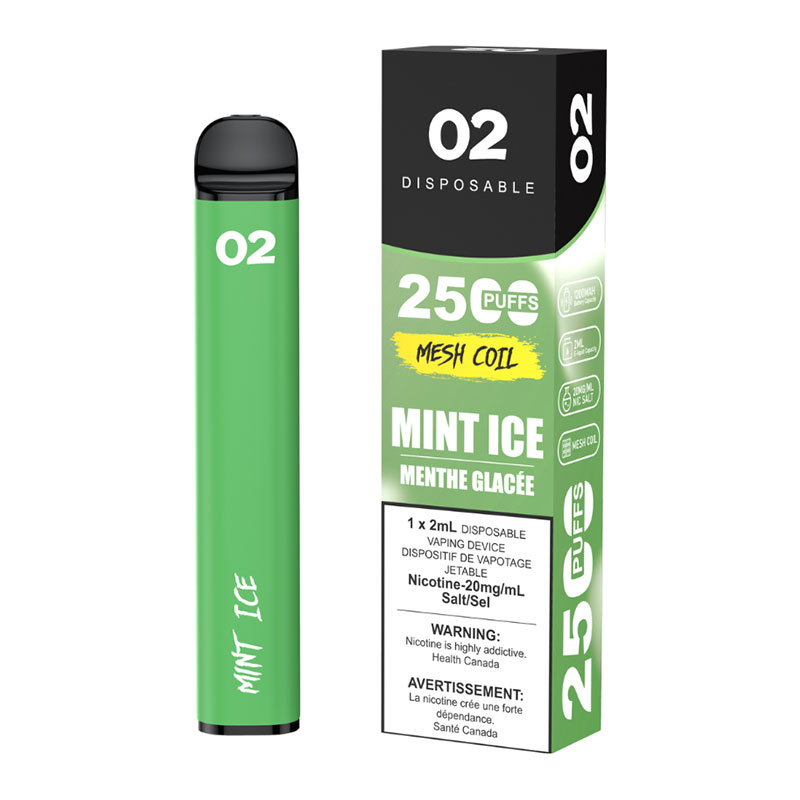 O2 2500 - MINT ICE (10 CT)