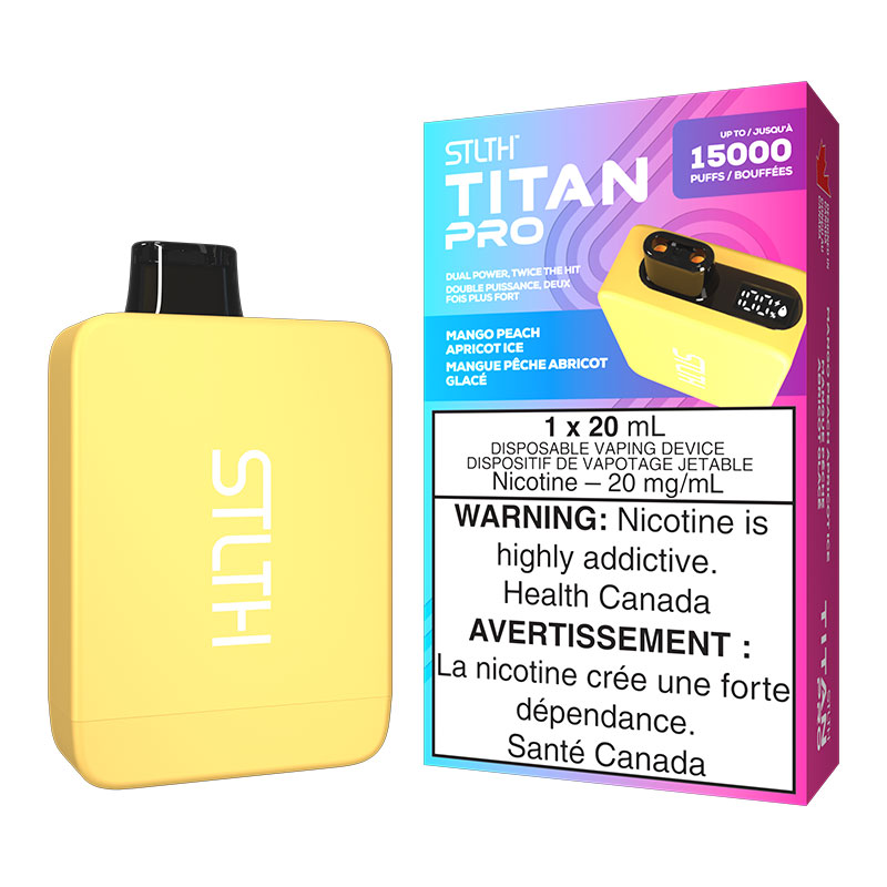 STLTH TITAN PRO MANGO PEACH APRICOT ICE 5PC