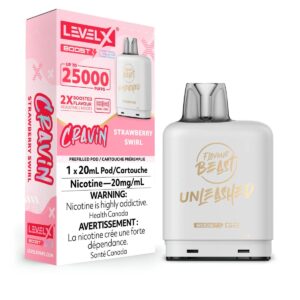 LEVEL X FLAVOUR BEAST UNLEASHED BOOST G2 - STRAWBERRY SWIRL