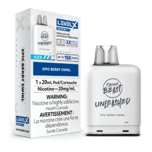 LEVEL X FLAVOUR BEAST UNLEASHED BOOST G2 EPIC BERRY SWIRL
