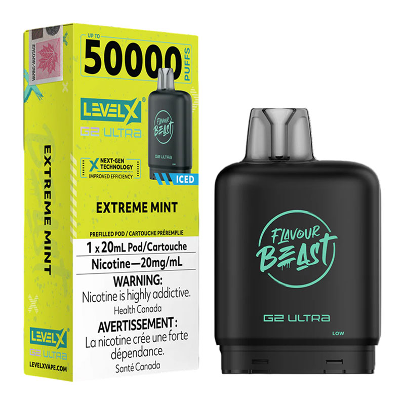 LEVEL X FLAVOUR BEAST G2 ULTRA 50K - EXTREME MINT