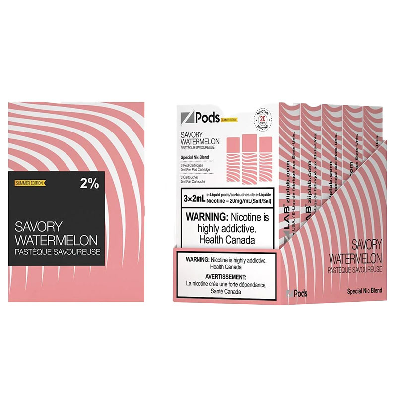 Z POD 2% 3 X 2ML - SAVORY WATERMELON