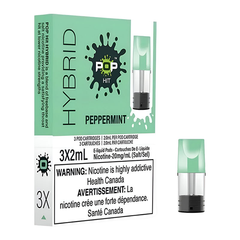 POP HIT HYBRID 3 X 2ML - PEPPERMINT