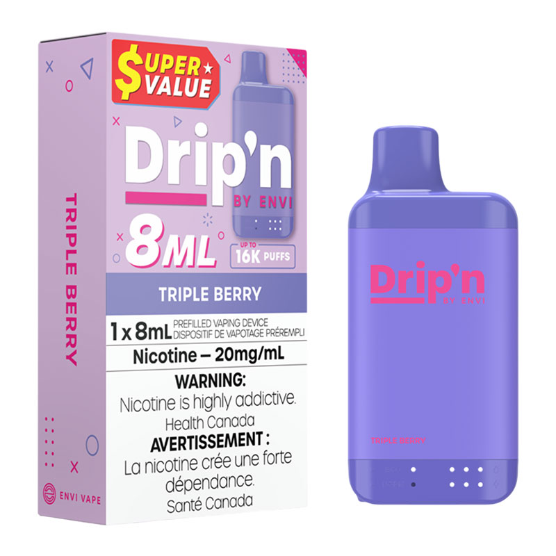 DRIP'N 8ML - TRIPLE BERRY