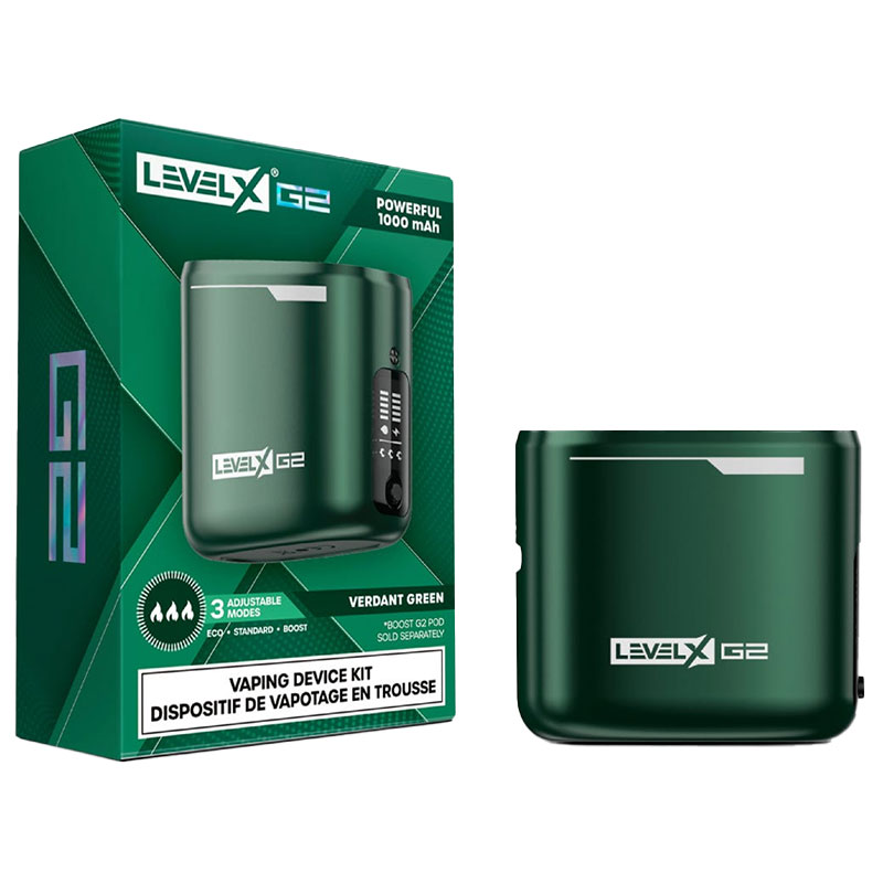 LEVEL X BOOST G2 BASE 1000 DEVICE KIT - VERDANT GREEN