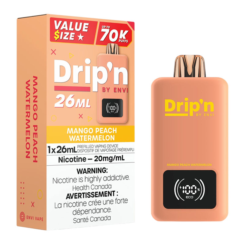 DRIP'N 26ML - MANGO PEACH WATERMELON