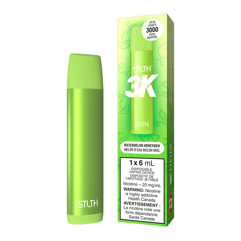 STLTH 3K WATERMELON HONEYDEW 6PC CARTON