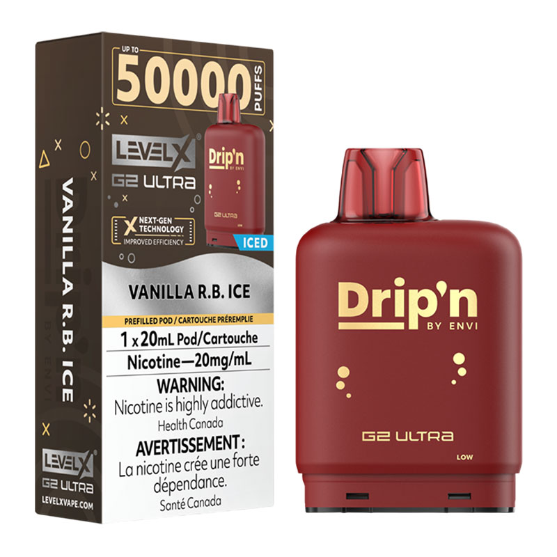 LEVEL X DRIP'N G2 ULTRA - VANILLA R.B. ICE