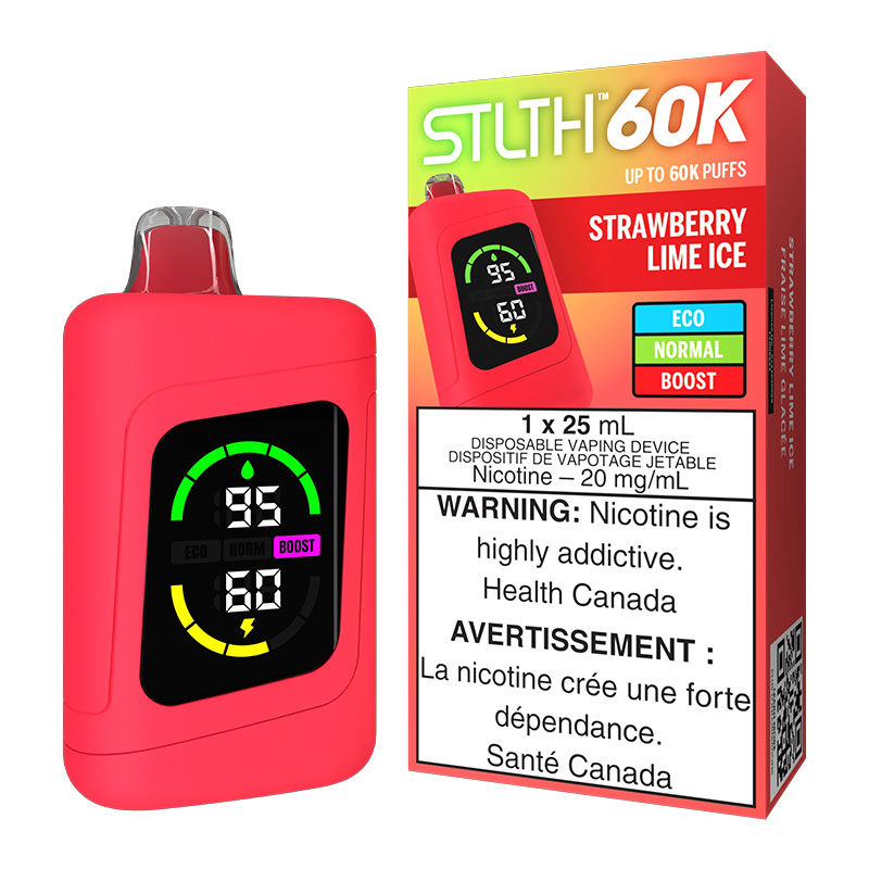 STLTH 60K - STRAWBERRY LIME ICE
