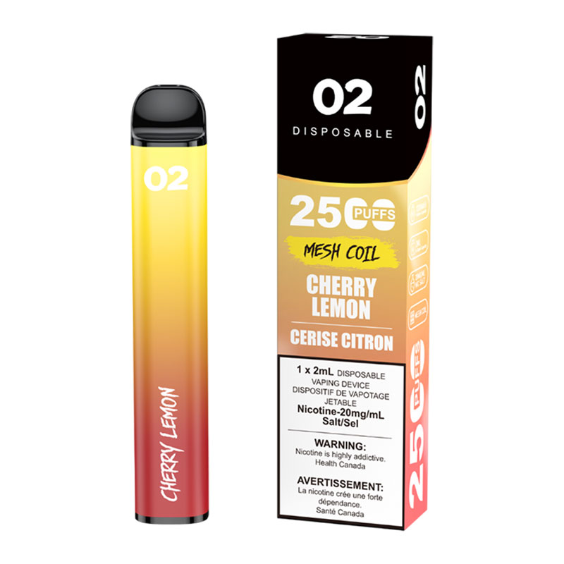 O2 2500 - CHERRY LEMON (10 CT)