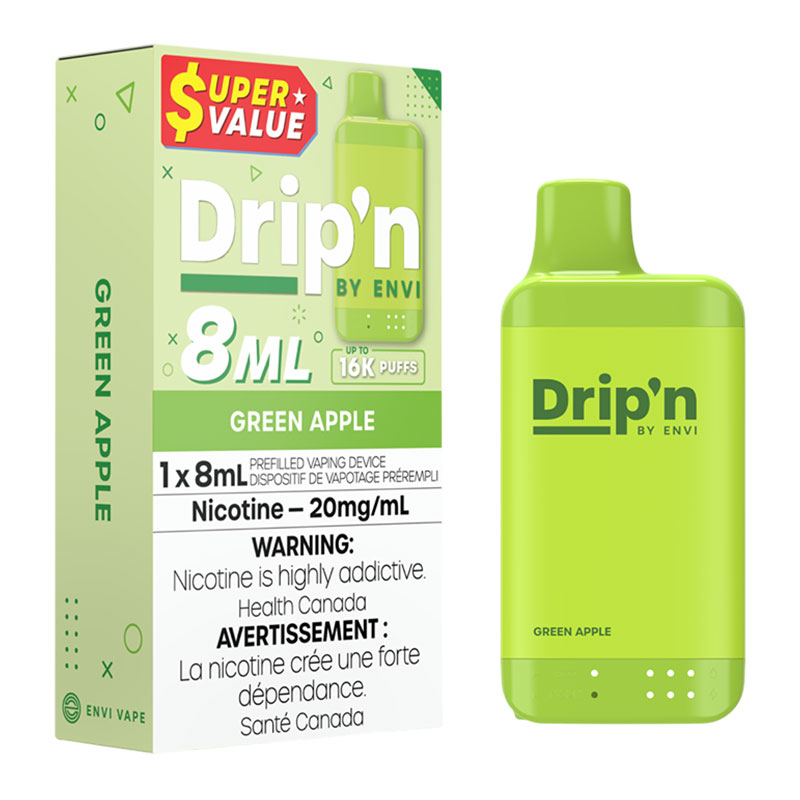 DRIP'N 8ML - GREEN APPLE